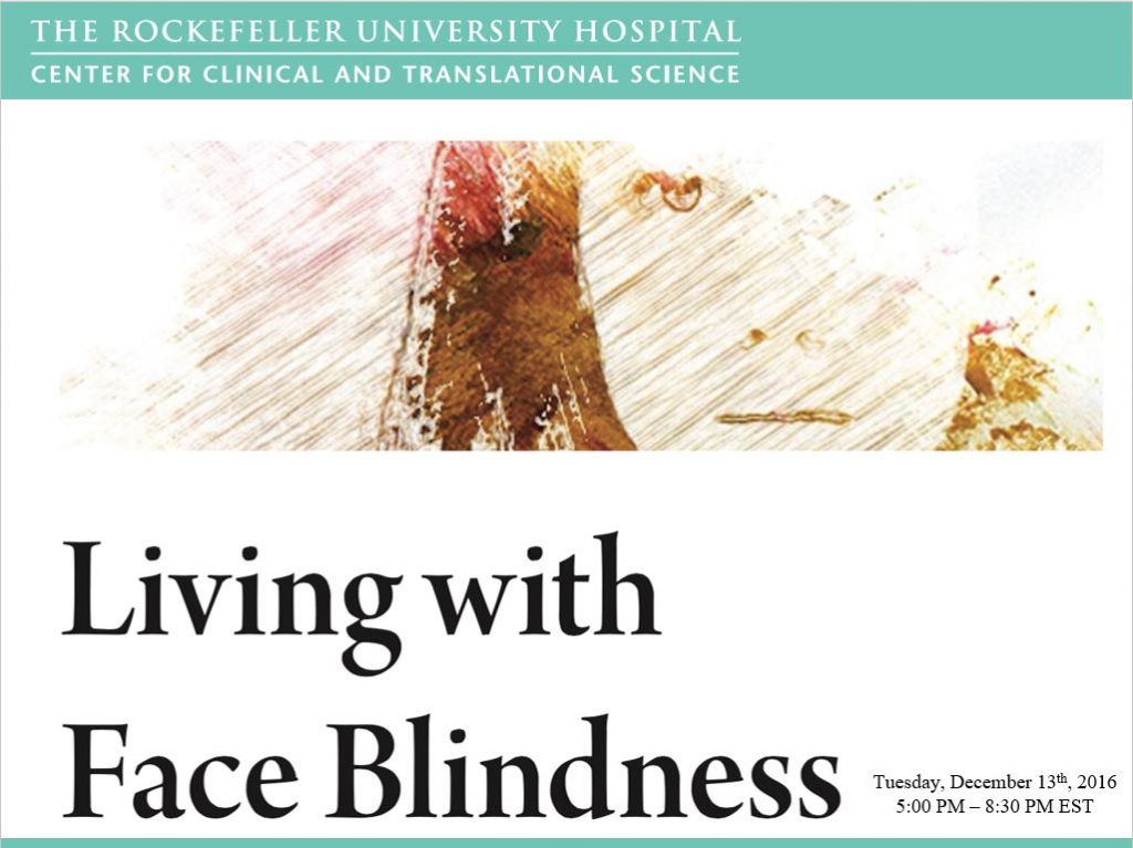 Living with Face Blindness Town Hall Clinical Directors Network, Inc.